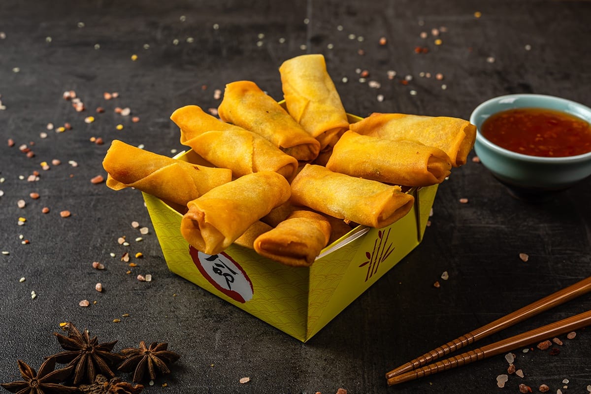 10 Pachețele de Primăvară + 1 sos